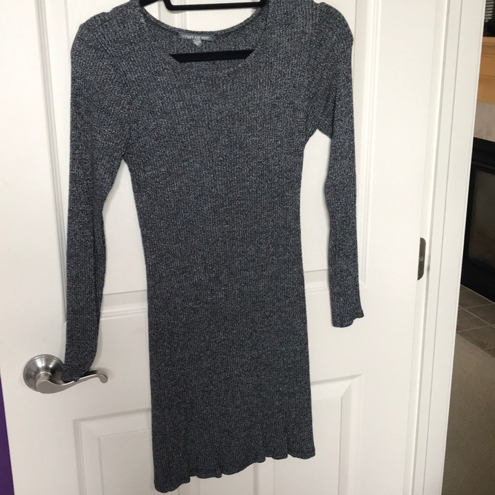 Grey mini dress